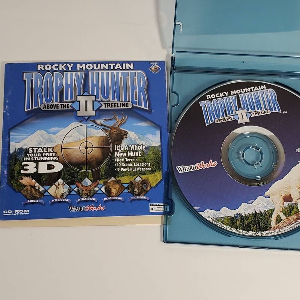 ROCKY MOUNTAIN TROPHY HUNTER -ABOVE THE TREELINE 2, Video Game,  PC [CD-ROM]